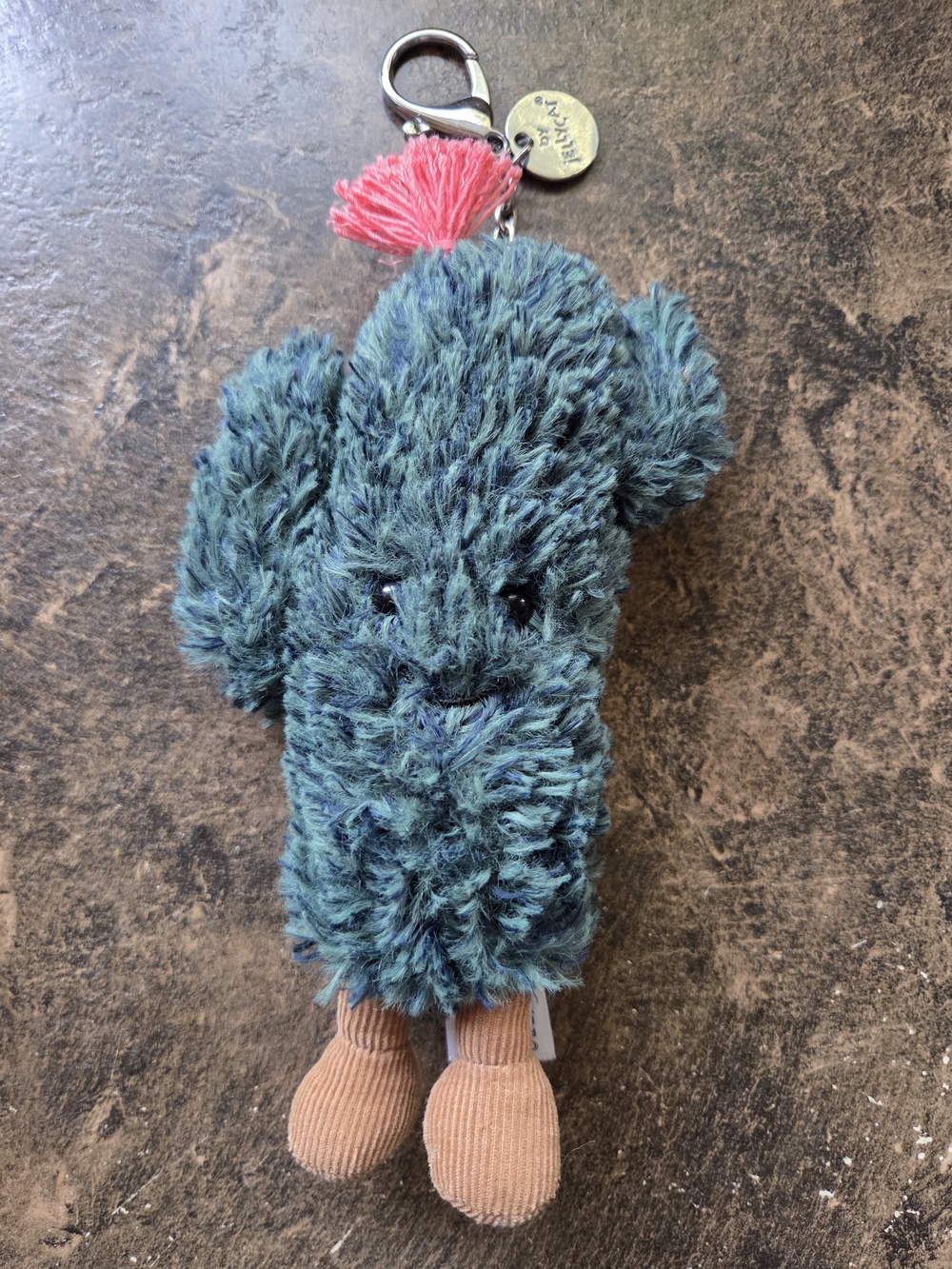 Super Rare Jellycat Amuseables Cactus Bag Charm